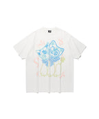 niceghostclub watercolor dolls big big tee [white]