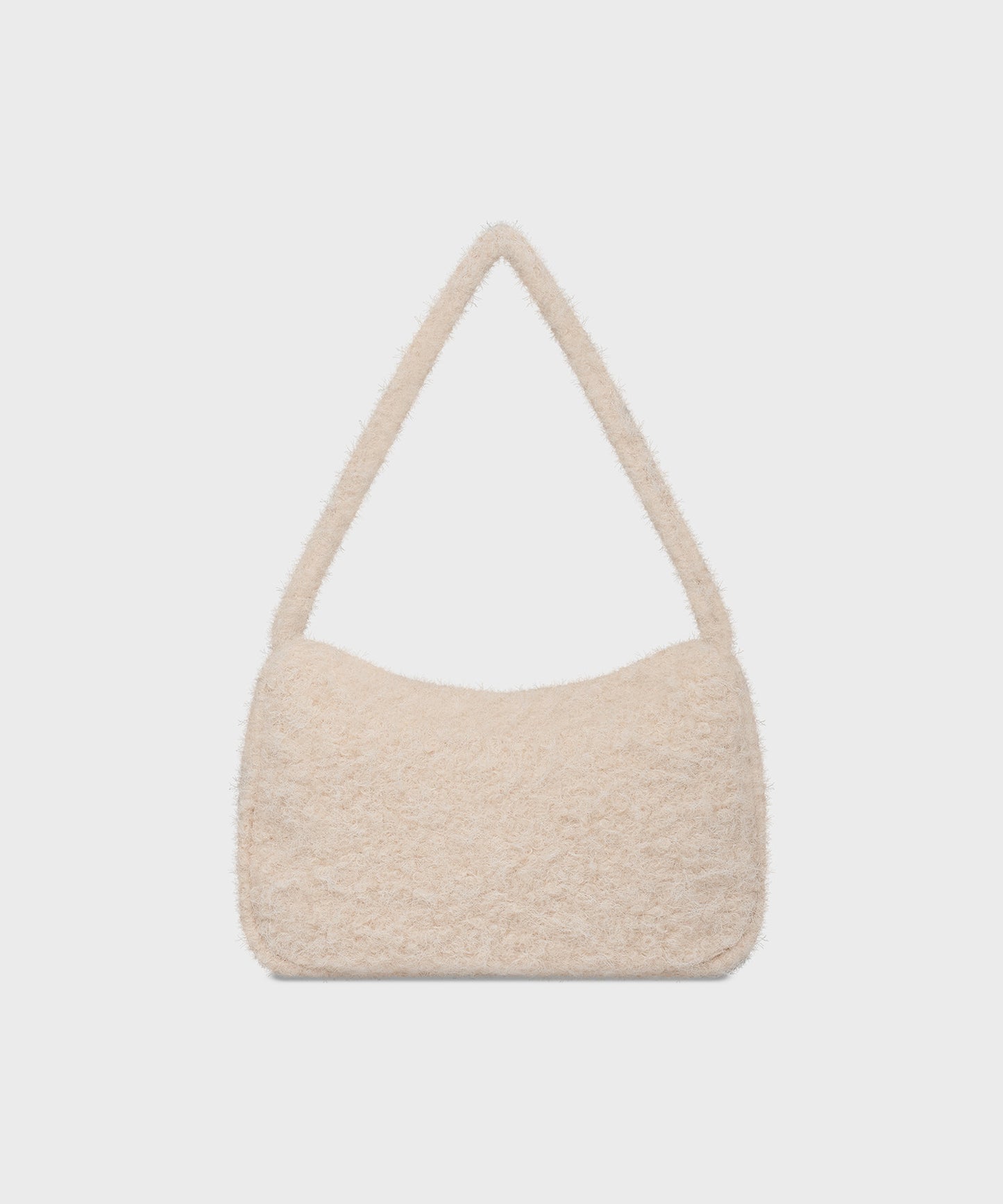 [Fallett x Lee] Sun Flower Logo Hobo Bag / ivory