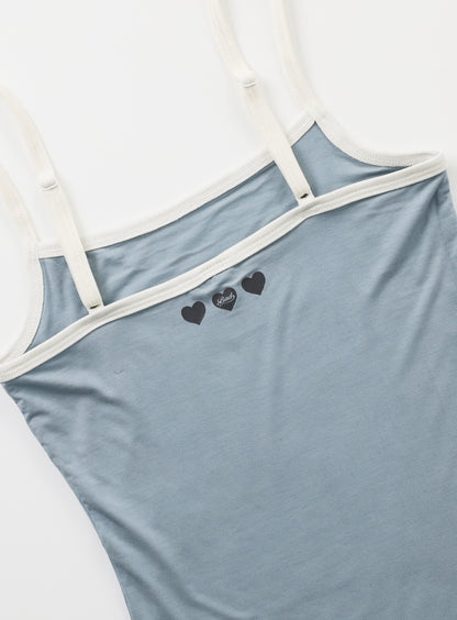 BADBLOOD Cindy String Tank Top / Powder Blue