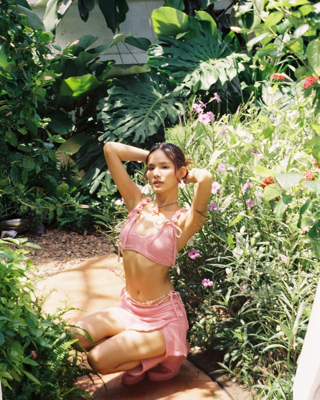 WILDBLUE YONDER Rosewood Bikini Set