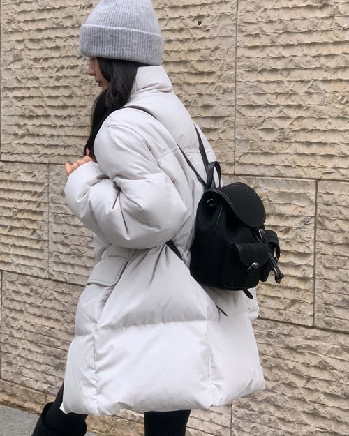 AHOHA Suede Keepin Bag Backpack / 2colors