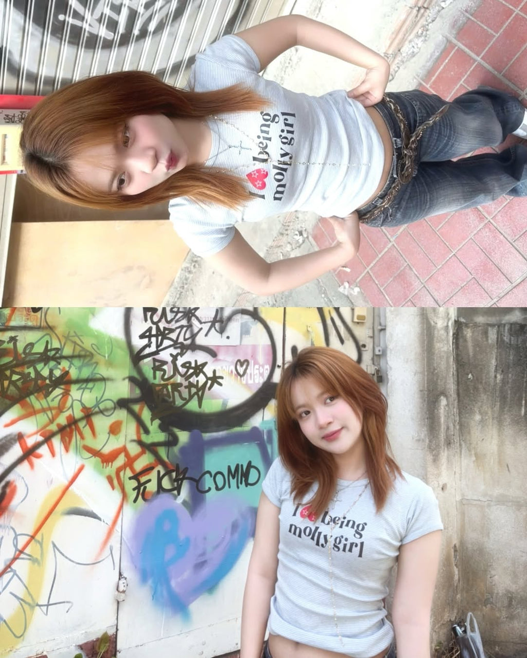 I ♥️ being molly girl tee