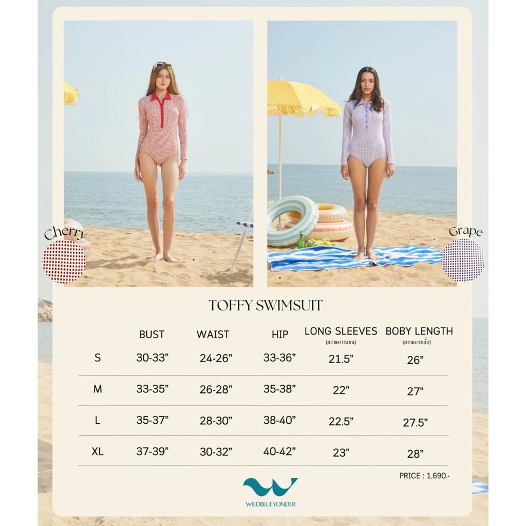 WILDBLUE YONDER Toffy Swimsuit / 2colors