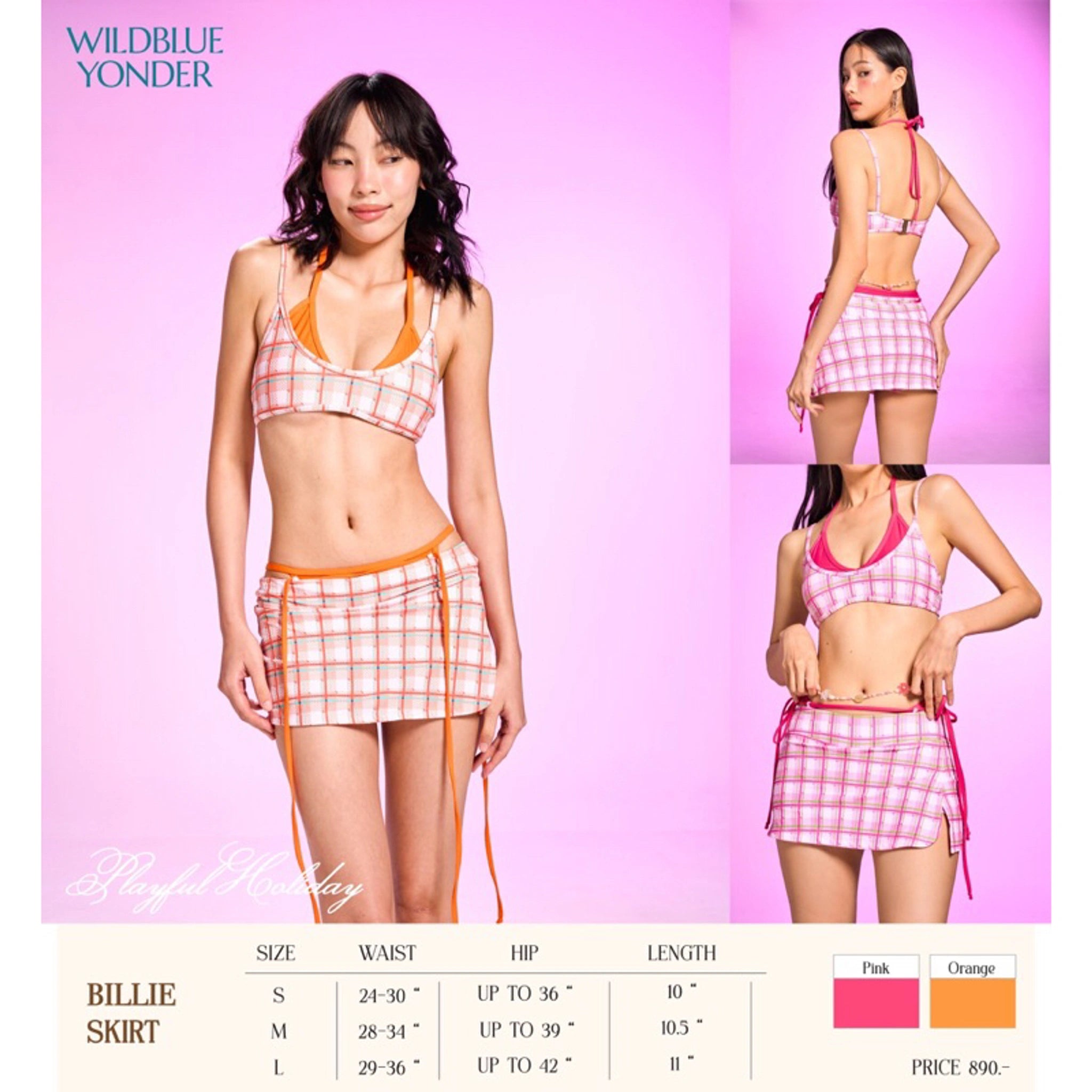 WILDBLUE YONDER Billie Skirt / 2colors