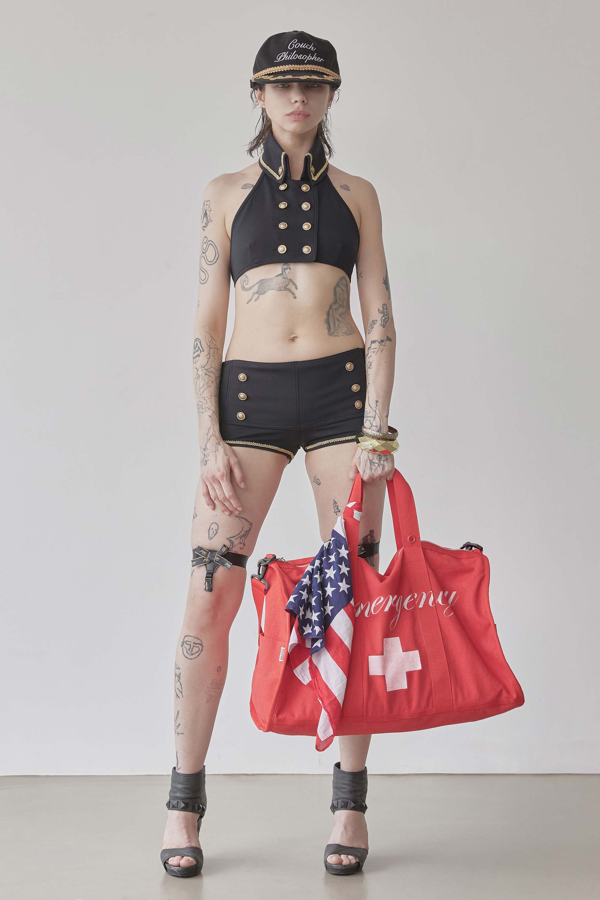 Summer Boston Bag Red