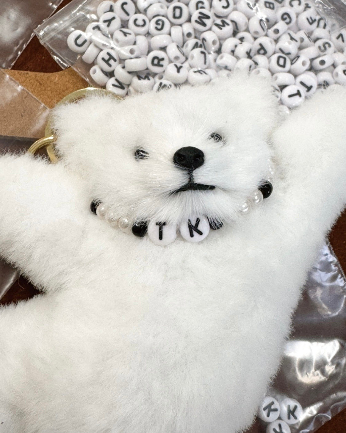 White Bear Keyring