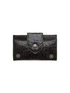 siweol Fleur Card Wallet (All Chocolate)