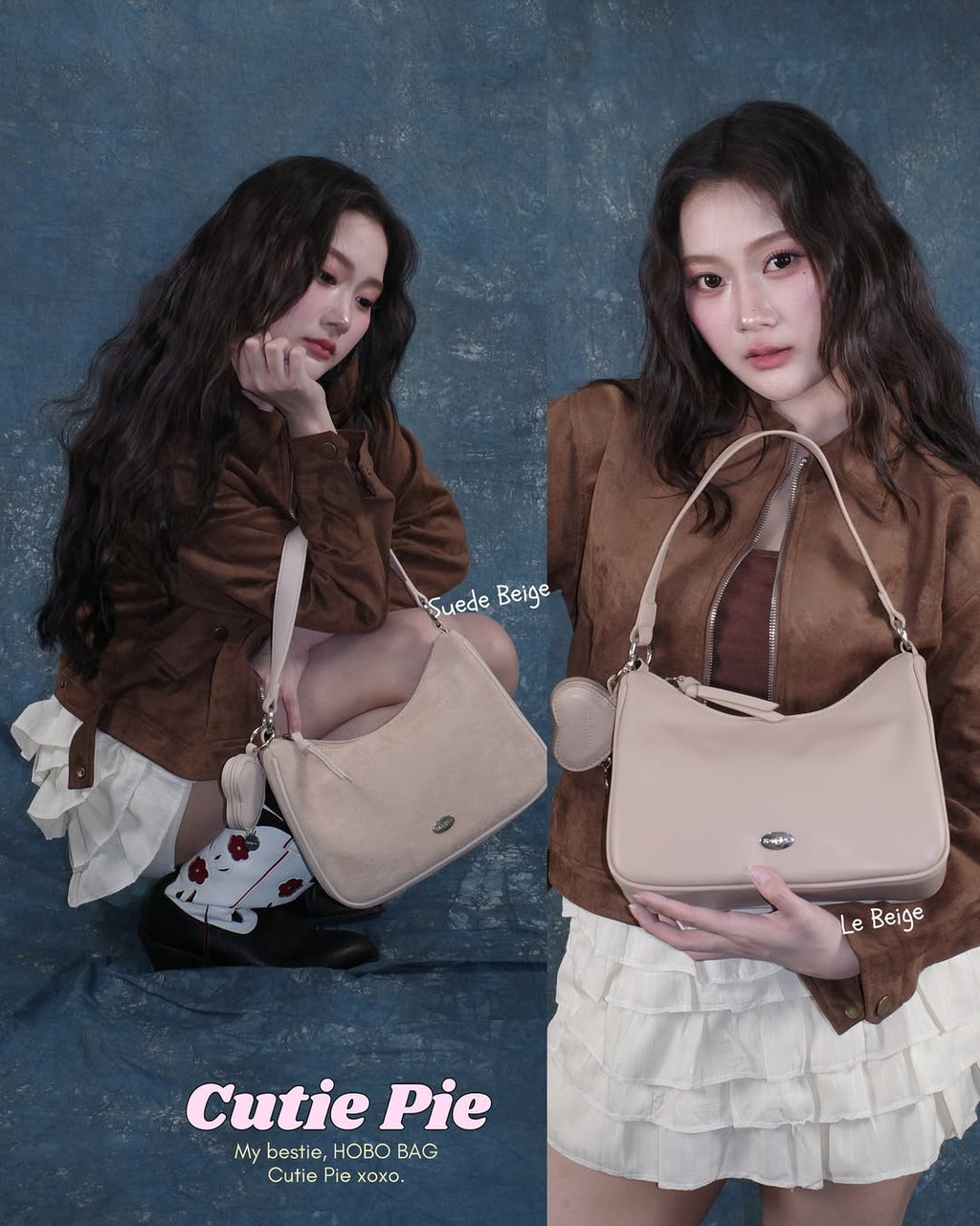 Cutie Pie Hobo Bag (crossbody OK!!) - 16colors