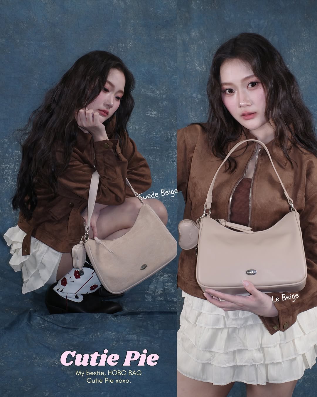 Cutie Pie Hobo Bag (crossbody OK!!) - 16colors