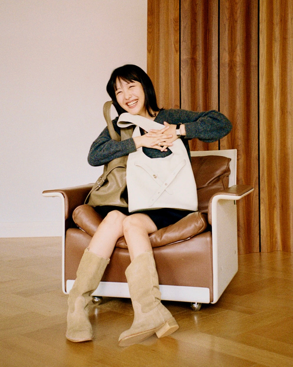 [100%牛皮] THE OFTN BOW BAG / 3COLORS