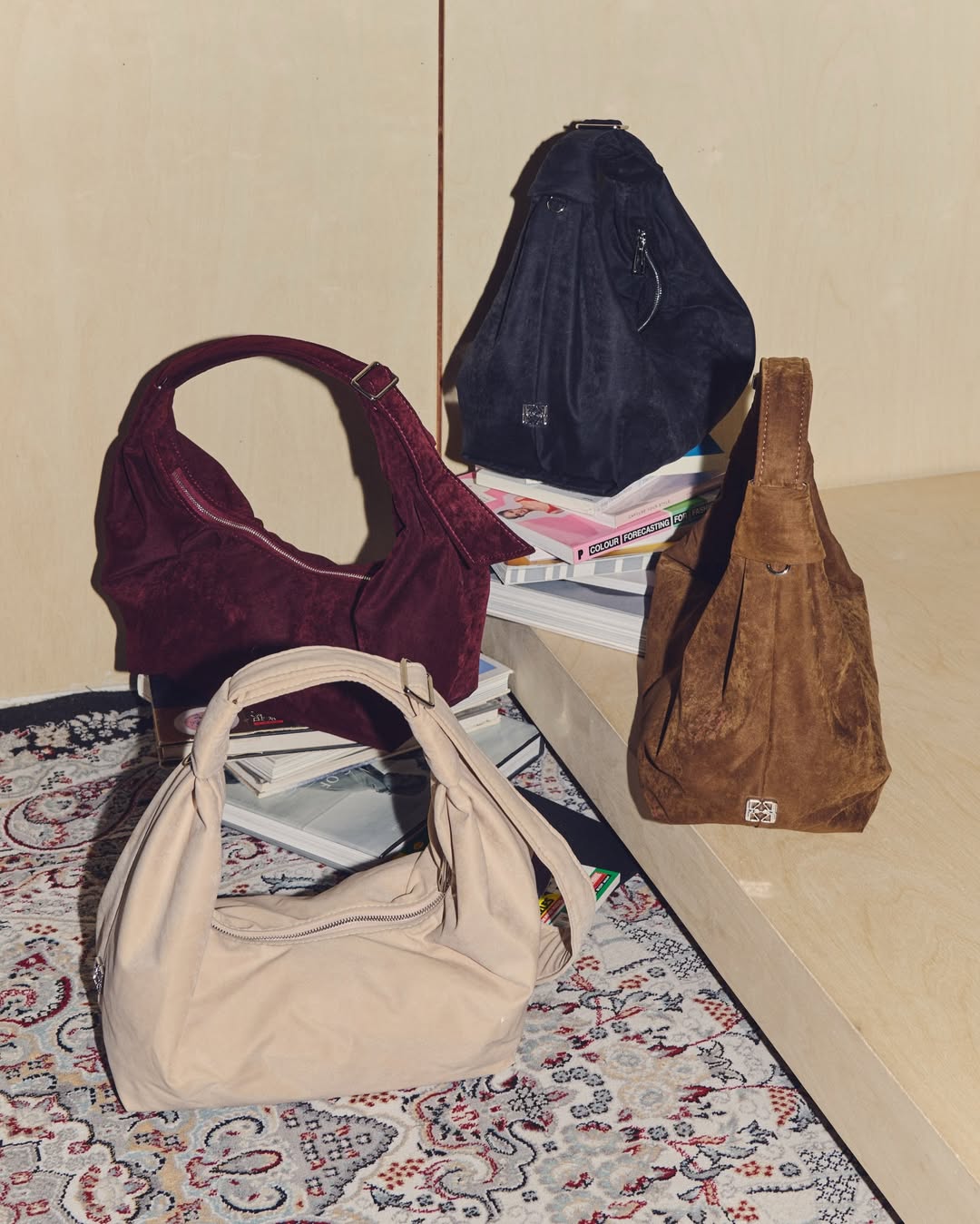 AN-A-ERA Bloom Hobo Bag - 5colors