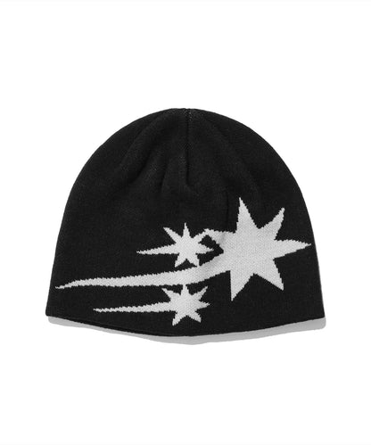 niceghostclub 3Star Beanie - black