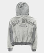 Mystic Capsule Hood Zip-Up - Inside Out Gray