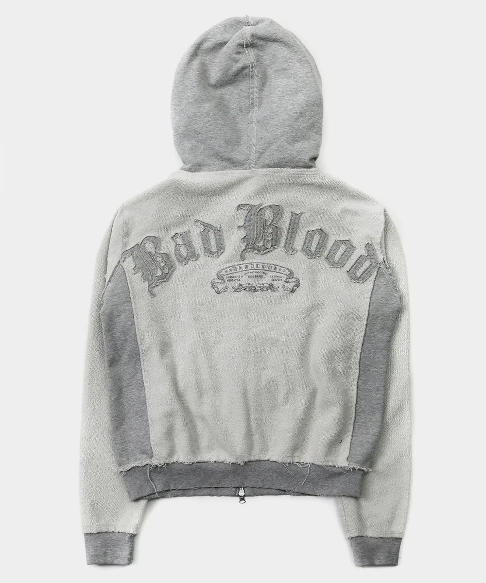 Mystic Capsule Hood Zip-Up - Inside Out Gray