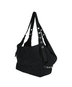 ILLIGO LETTERING BIG SHOULDER BAG - BLACK