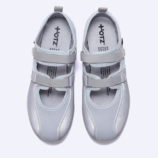 OTZ ROMARY TWO STRAP FLAT SNEAKERS / LIGHT GREY