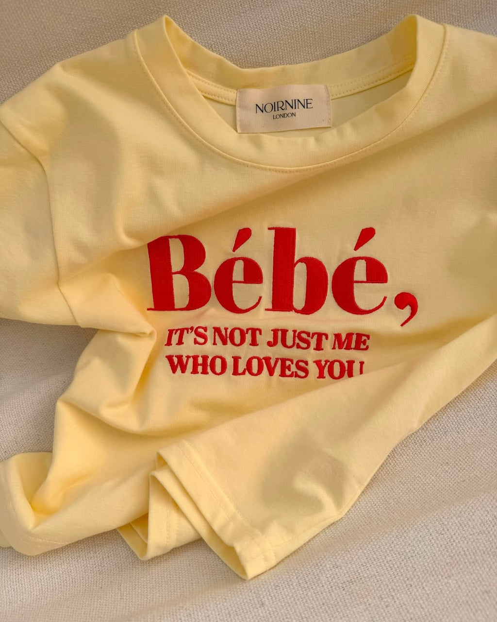 NOIRNINE Bébé Crop T-shirts / 5colors