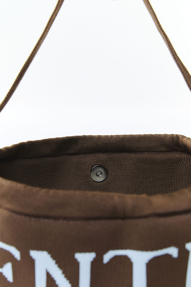 GENTLEWOMAN Dumpling Bag - Knit Coconut Bleu