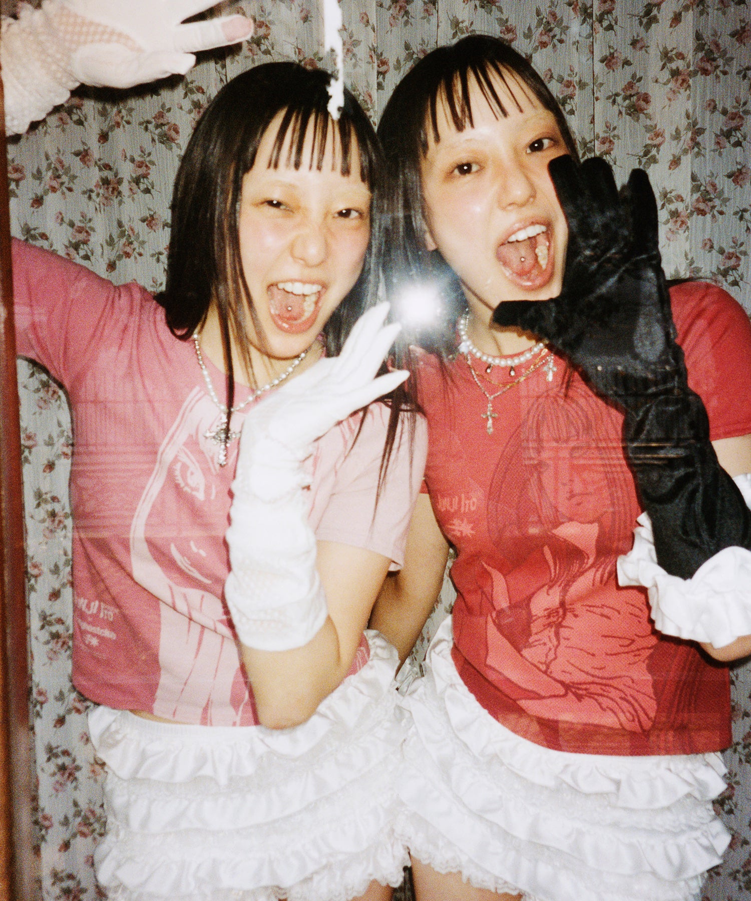 niceghostclub junji ito maniac tomie mini tee [coral]