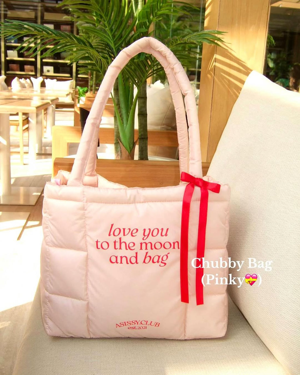 Chubby Shoulder Totebag / 5colors