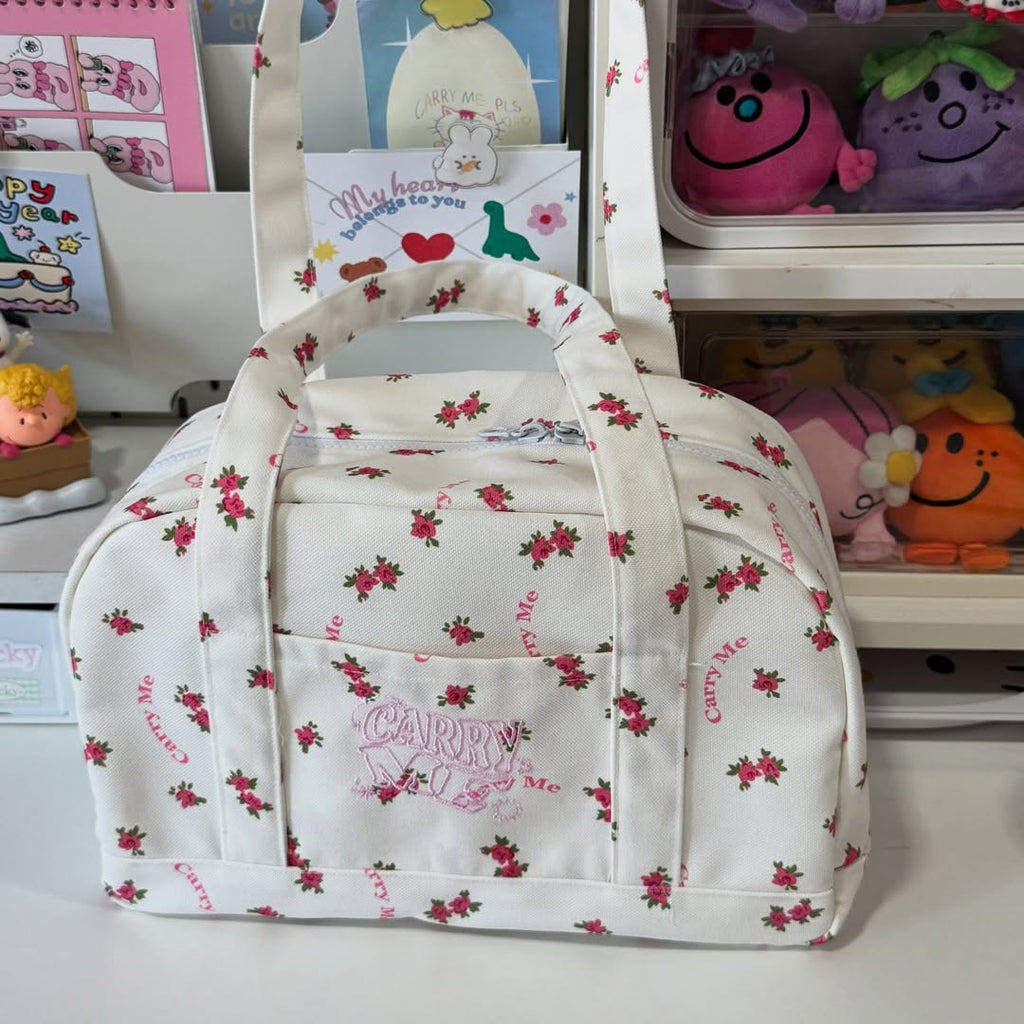 carryme.offical Two Tone Bag / Floral