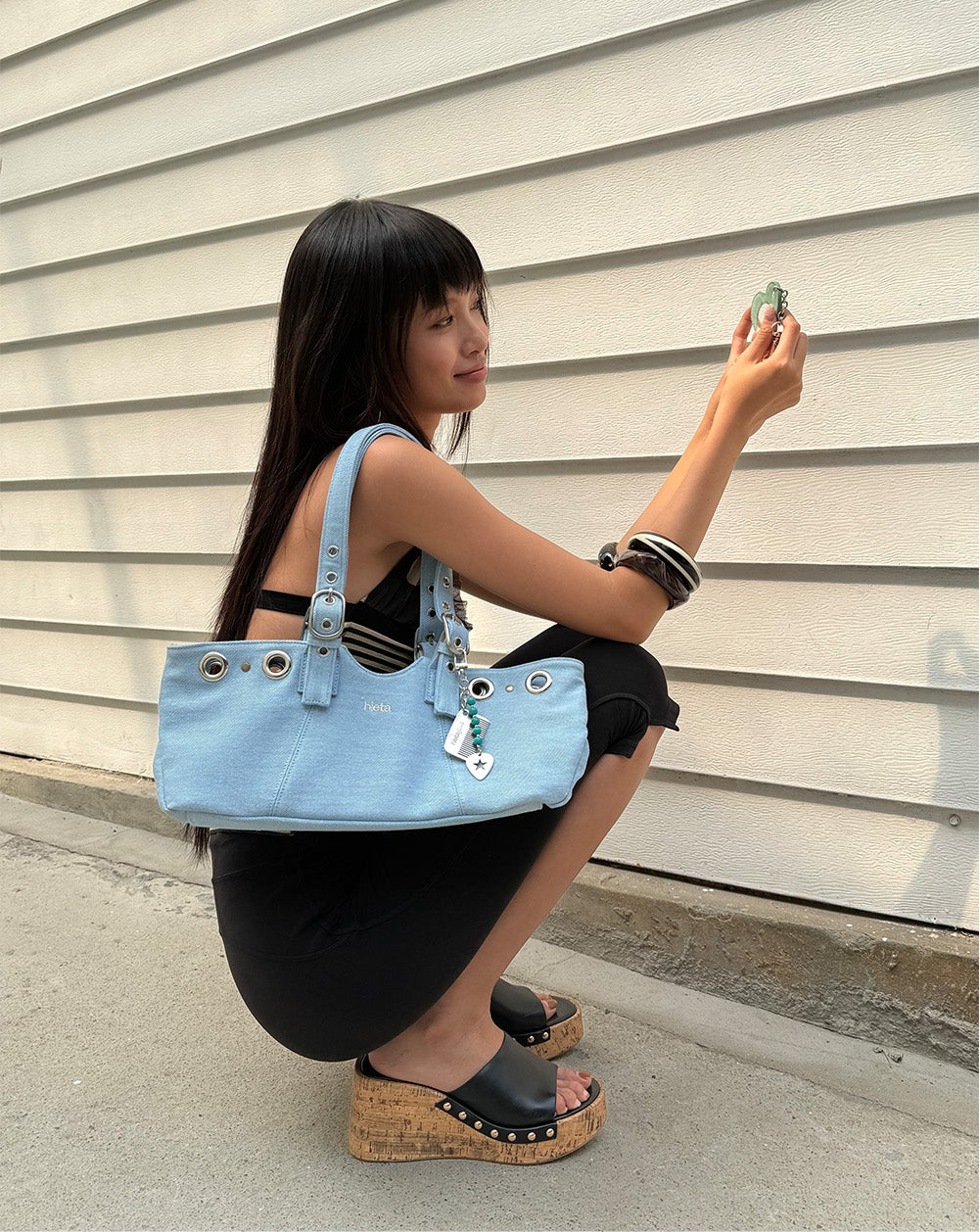 BECKY MINI BAG / LIGHT DENIM