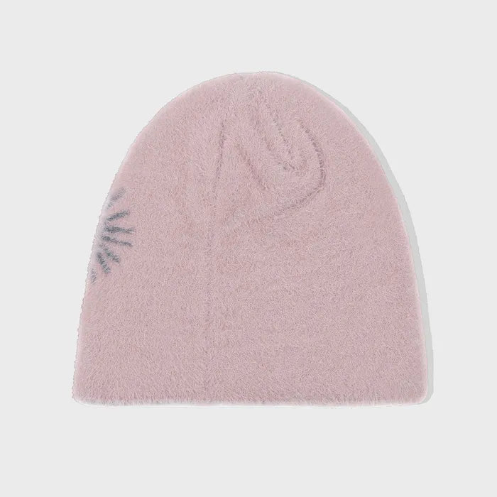SUNLOVE Cali Shaggy Beanie Pink