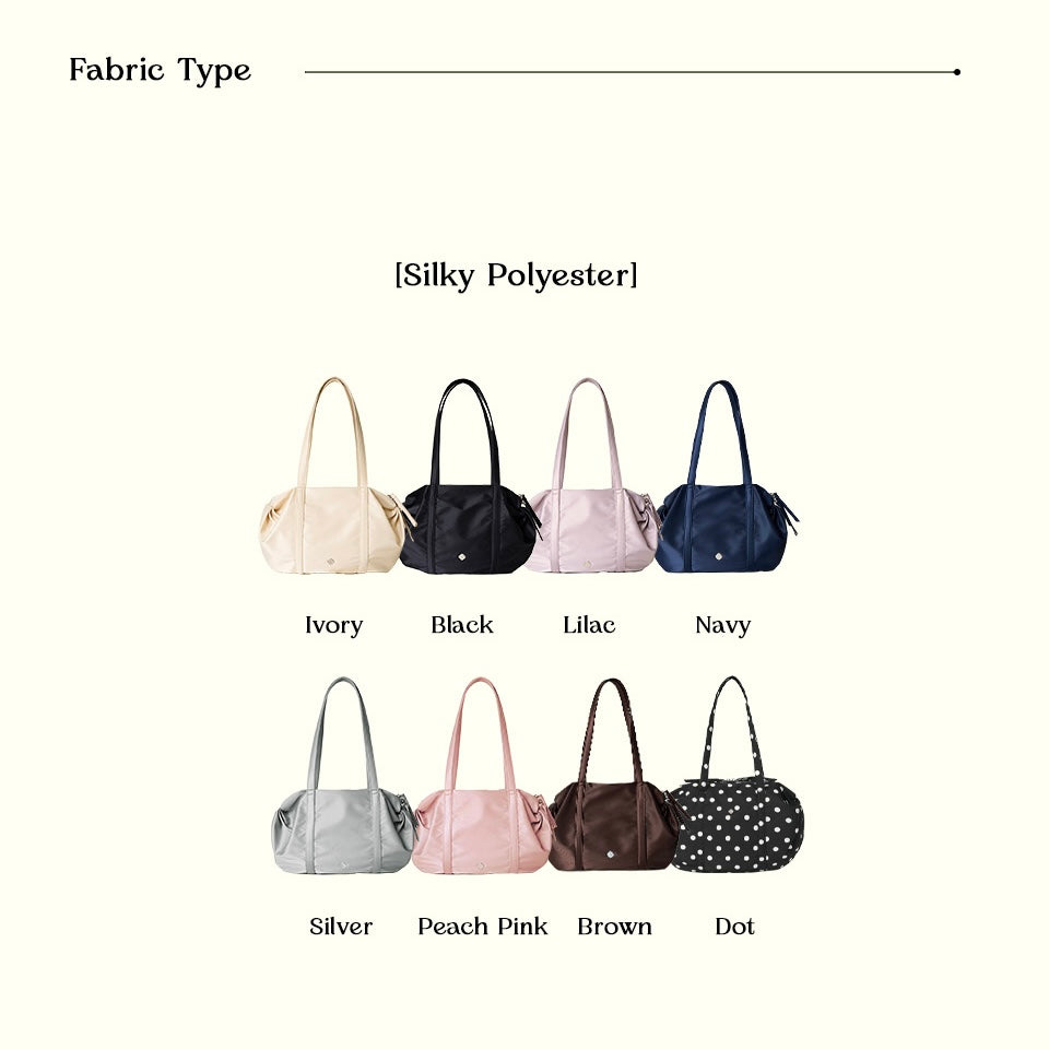 Heeari Aurora Shirring Duffel Bag - Navy Floral