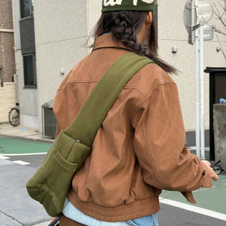 [官方代理💣] KENTNEEY 3-WAY SWEATER DAILY WINDY BAG - PICKLE GREEN