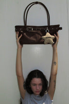 YEOMIM belted boat bag (espresso)
