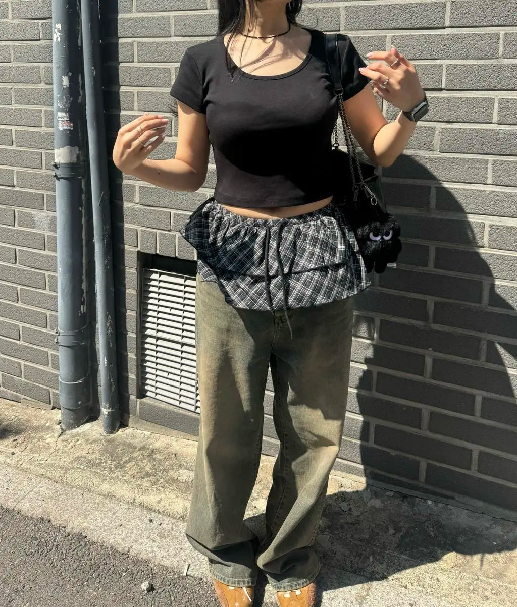 [韓國銷量破千][B-BASIC] Cool Standard U Neck Tee / 4colors