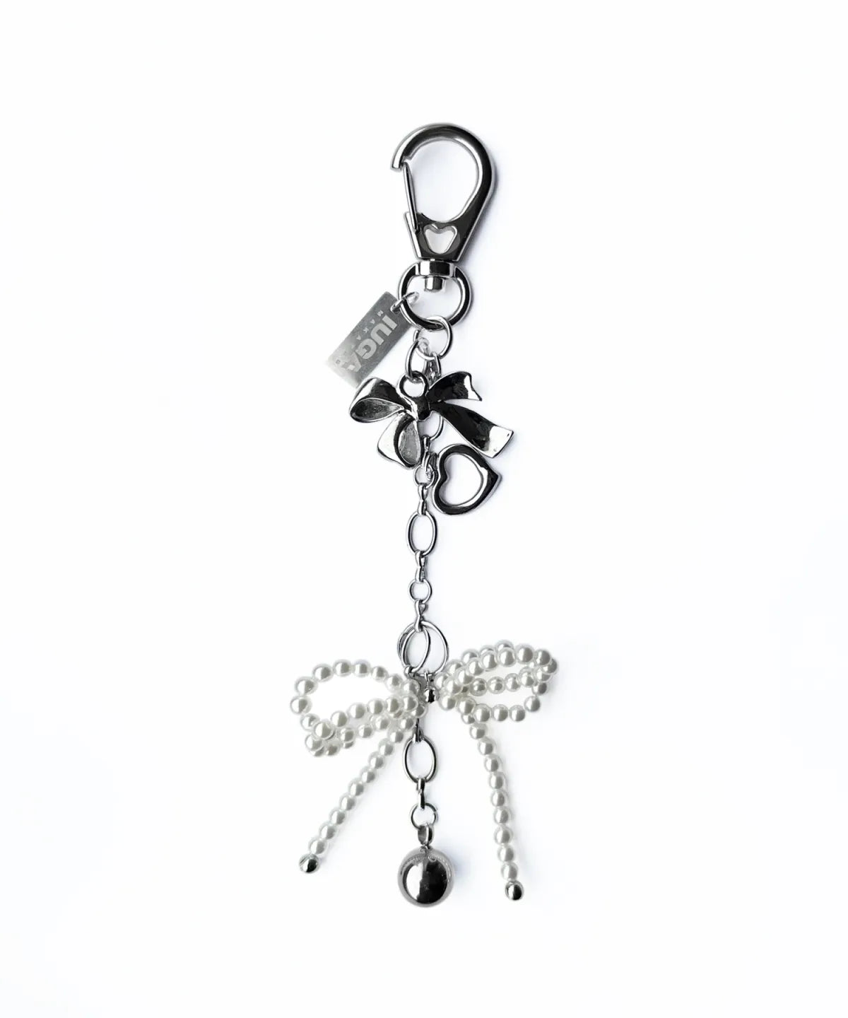 Ribbon Beads Keyring