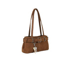 OSOI SHOULDER BROCLE MINI / NUBUCK BROWN