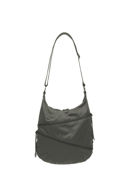 Sculptor Expandable Hobo Bag - D.Gray