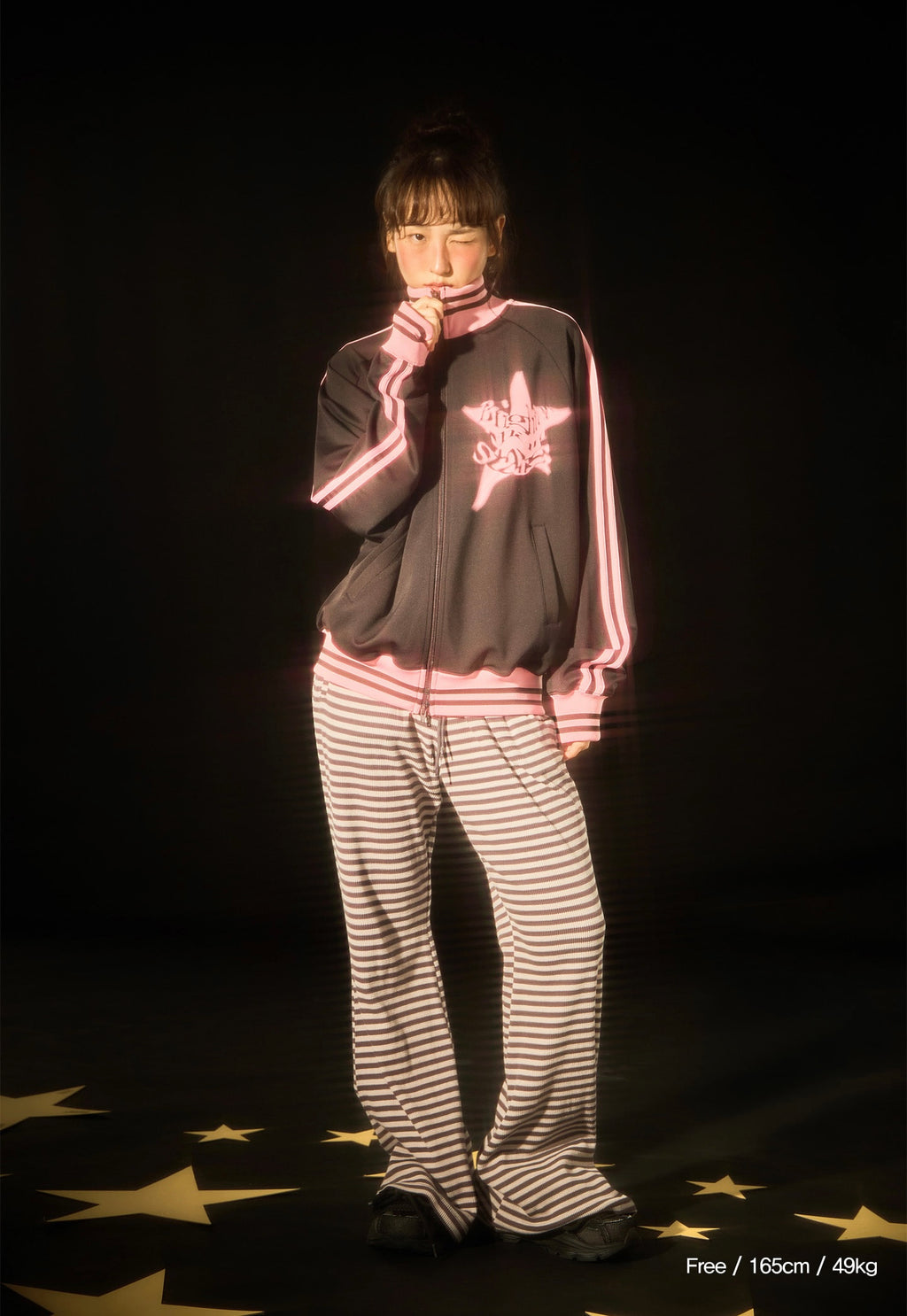 BYEOLBODA GEUDAE TRACK TOP [DEEP BROWN]