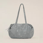 Heeari Aurora Shirring Duffel Bag - Glossy Grey