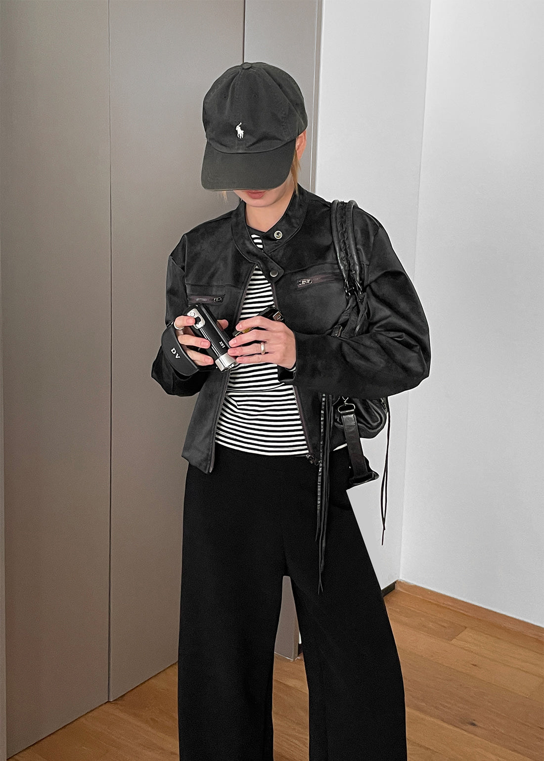 韓國製造 Off-Shoulder Long Sleeve / 5colors