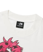 niceghostclub MOTORCYCLE BLUE BOY BIG BIG L/S TEE [WHITE]