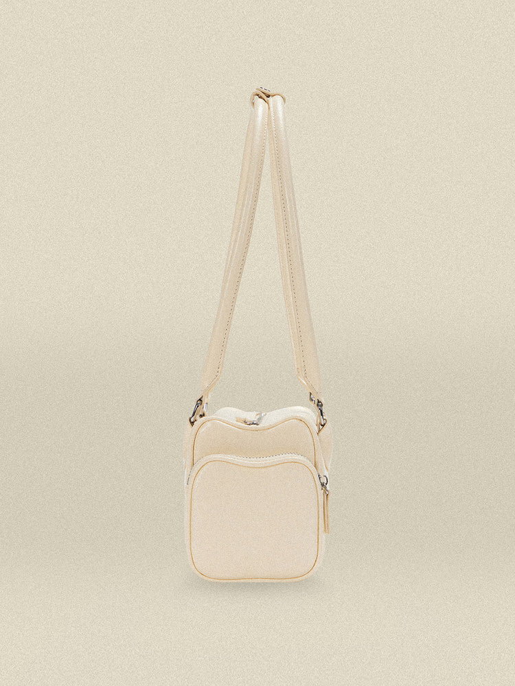 Pinné Shoulder Bag / cream butter