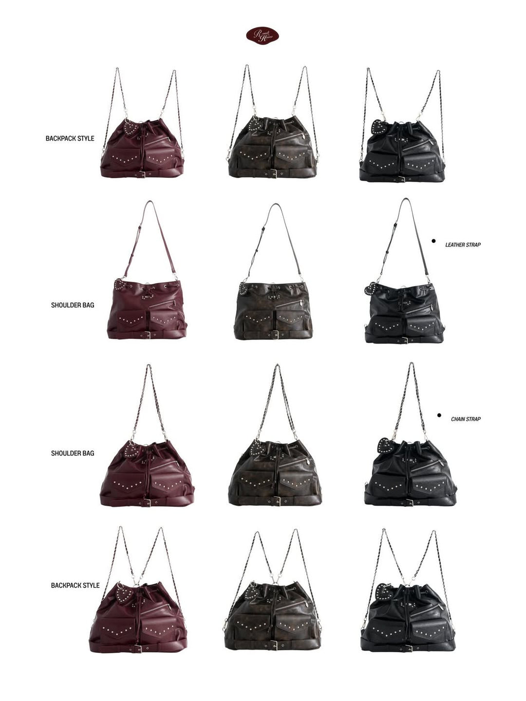 [官方代理] Multi-use Roré 3-way Bag/Backpack (附送2款肩帶✨) - 3colors