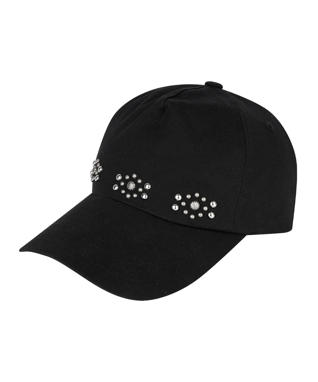 Studded Western Ball Cap