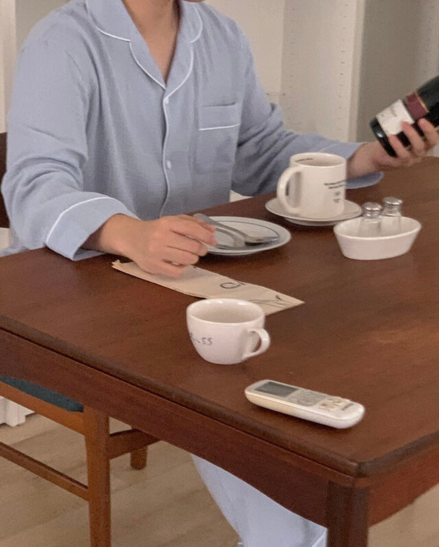 [韓國售出16,000+⭐️] J'eu Seven Days Cotton Pajama Set 7colors