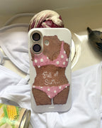 pink dot bikini phone case (有magsafe!!)