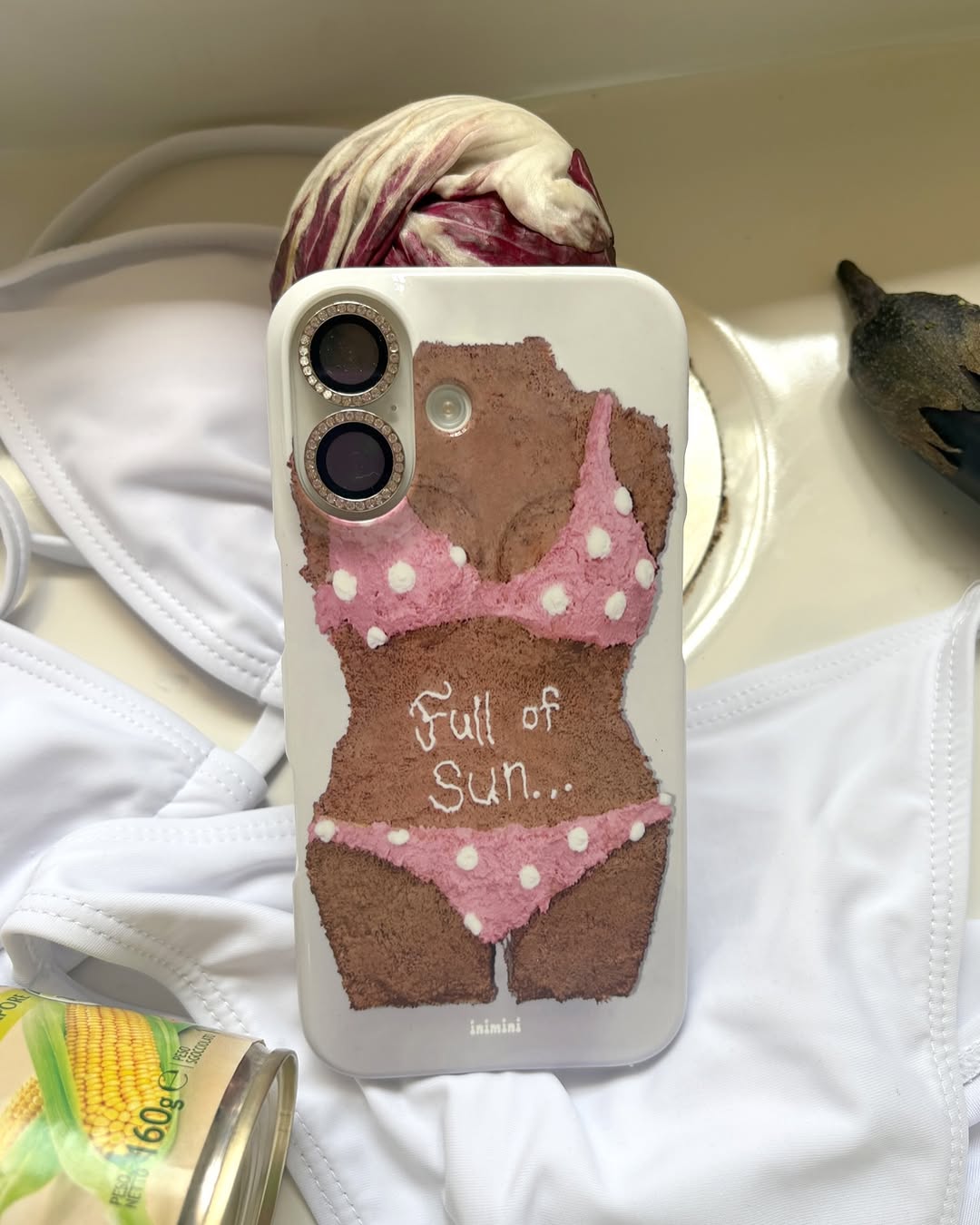 pink dot bikini phone case (有magsafe!!)