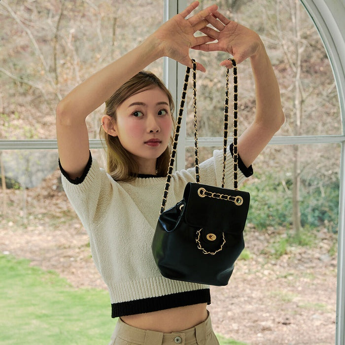 Classic Backpack - Gold&Black