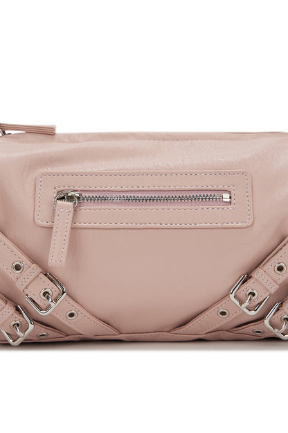 DEINET STUD POCKET BAG IN PINK