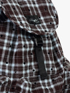 BERRY POCKET BACKPACK LARGE - DOT BROWN