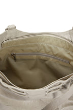 DEINET NEW STUD STRING BIG BAG IN ASH BEIGE