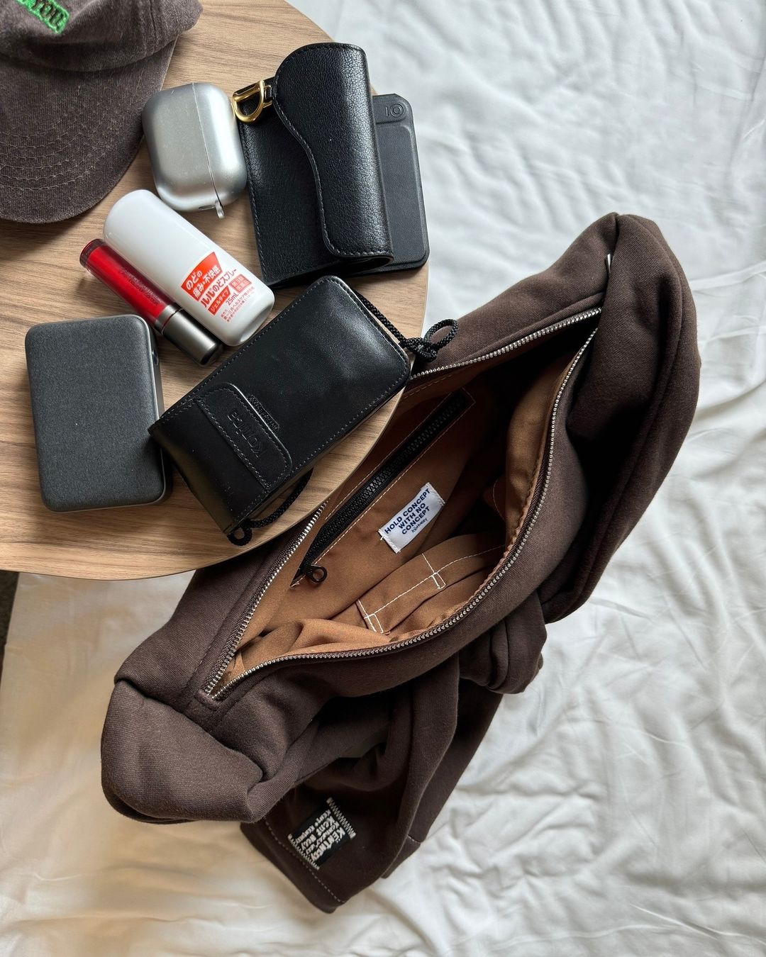 KENTNNEY 3-WAY SWEATER DAILY WINDY BAG - Mojave Choco