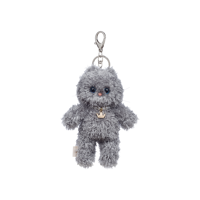 J.ESTINA Mignon Meow Keyring / Grey Ena